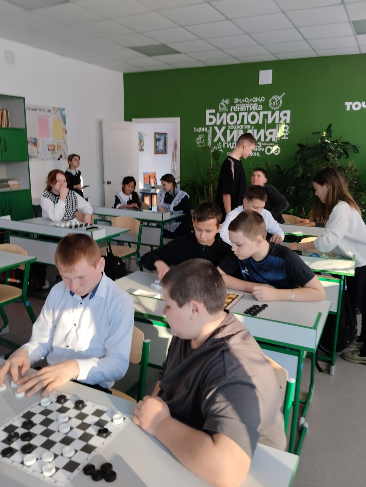 Шашечный турнир.